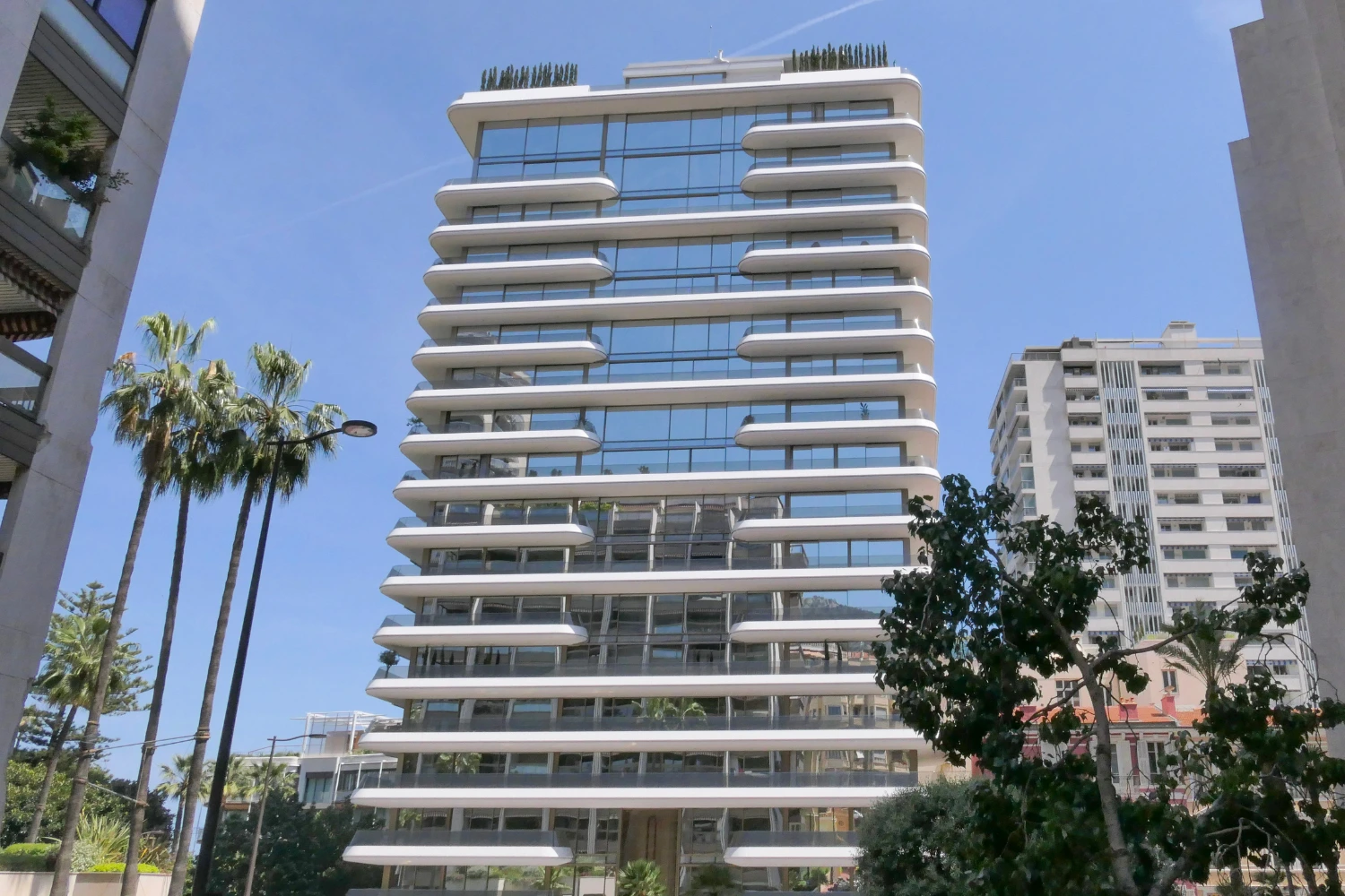 Vue de l’immeuble 26 Carré d’Or à Monaco